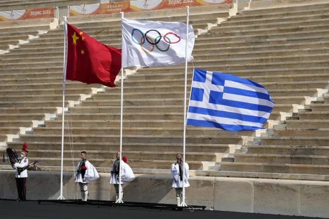 Upacara Penyalaan Obor Olimpiade-APNews