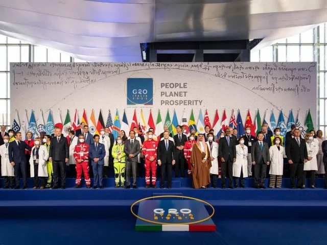 Pemandangan KTT G20 di Roma-G20