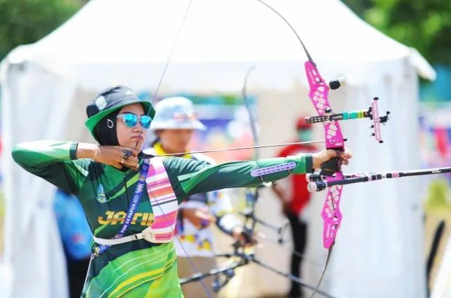 Diananda Raih Emas Pertama Panahan Jatim