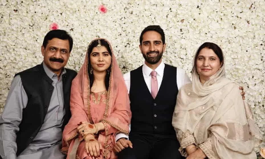 Pernikahan Malala di Birmingham-TheGuardian