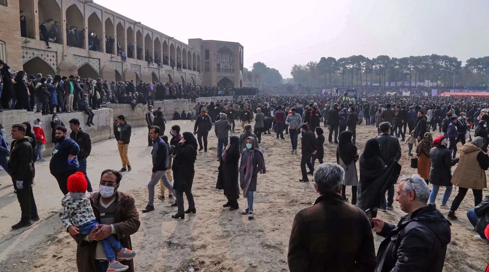 Situasi Demonstrasi yang ada di Isfahan-NBS