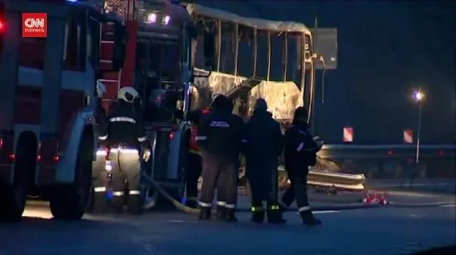 Kebakaran di Bulgaria-Tempo