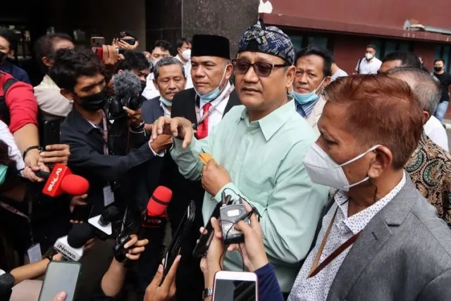 Edy Mulyadi Ditahan di Bareskrim Polri
