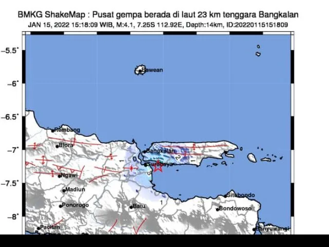 Gempa Kwanyar Bangkalan