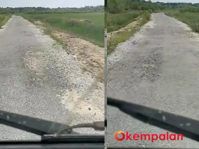 Jalan di Pajenangger Kangayan baru diaspal