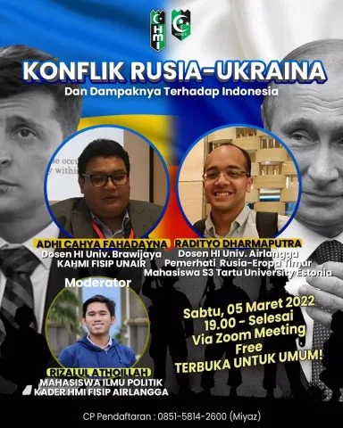 Webinar Rusia-Ukraina-HMI FISIP AIRLANGGA