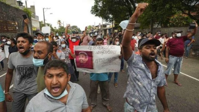 Protes di Sri Lanka-TribunNews