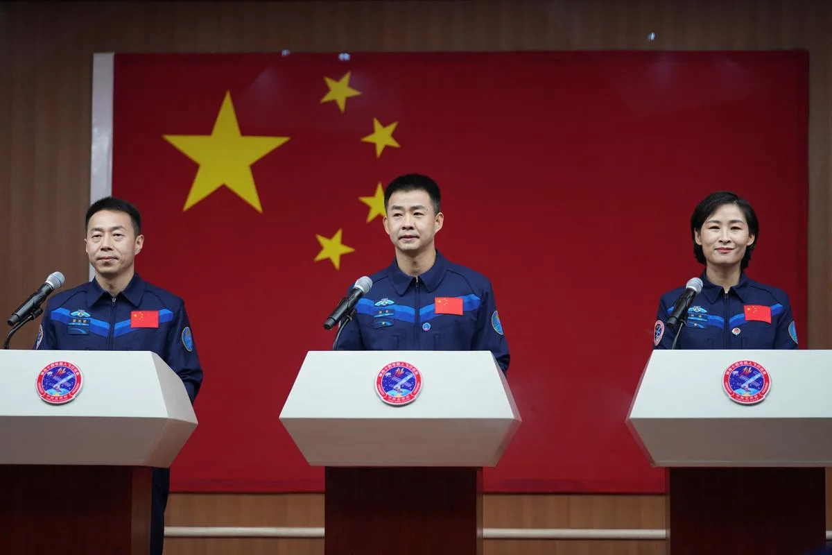 Tiga Kru Shenzou-14-The Hindu