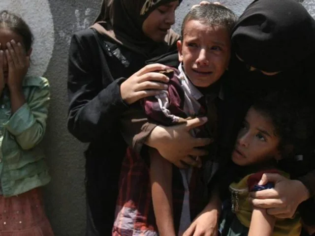 Ilustrasi Anak-Anak di Gaza-UN News