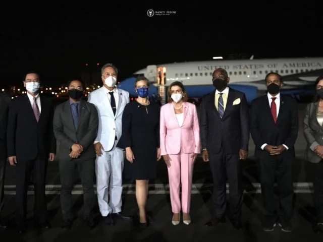 Nancy Pelosi Mendarat di Taiwan-Inilah.Com