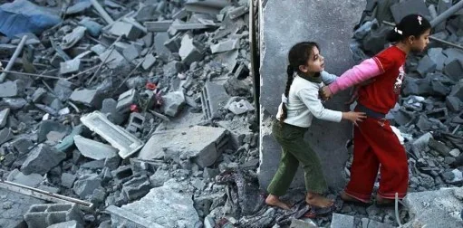 Ilustrasi Anak-anak di Gaza-Terra de Hommes International Federation