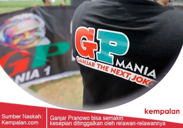 Relawan Ganjar Pranowo (GP) Mania. Sumber Foto : viva.co.id/istimewa