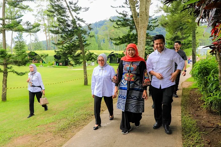 Rampung Ikuti Retreat, Gubernur Khofifah Komitmen Implementasikan Sinergi Nawa Bhakti dan Asta Cita