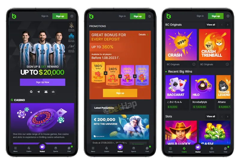 Вход BC.Game Пошаговое руководство по регистрации и игре