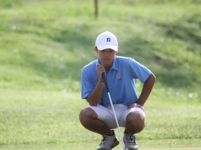 Pegolf Kota Surabaya William Justin Wijaya. (Foto: PGI Jatim)