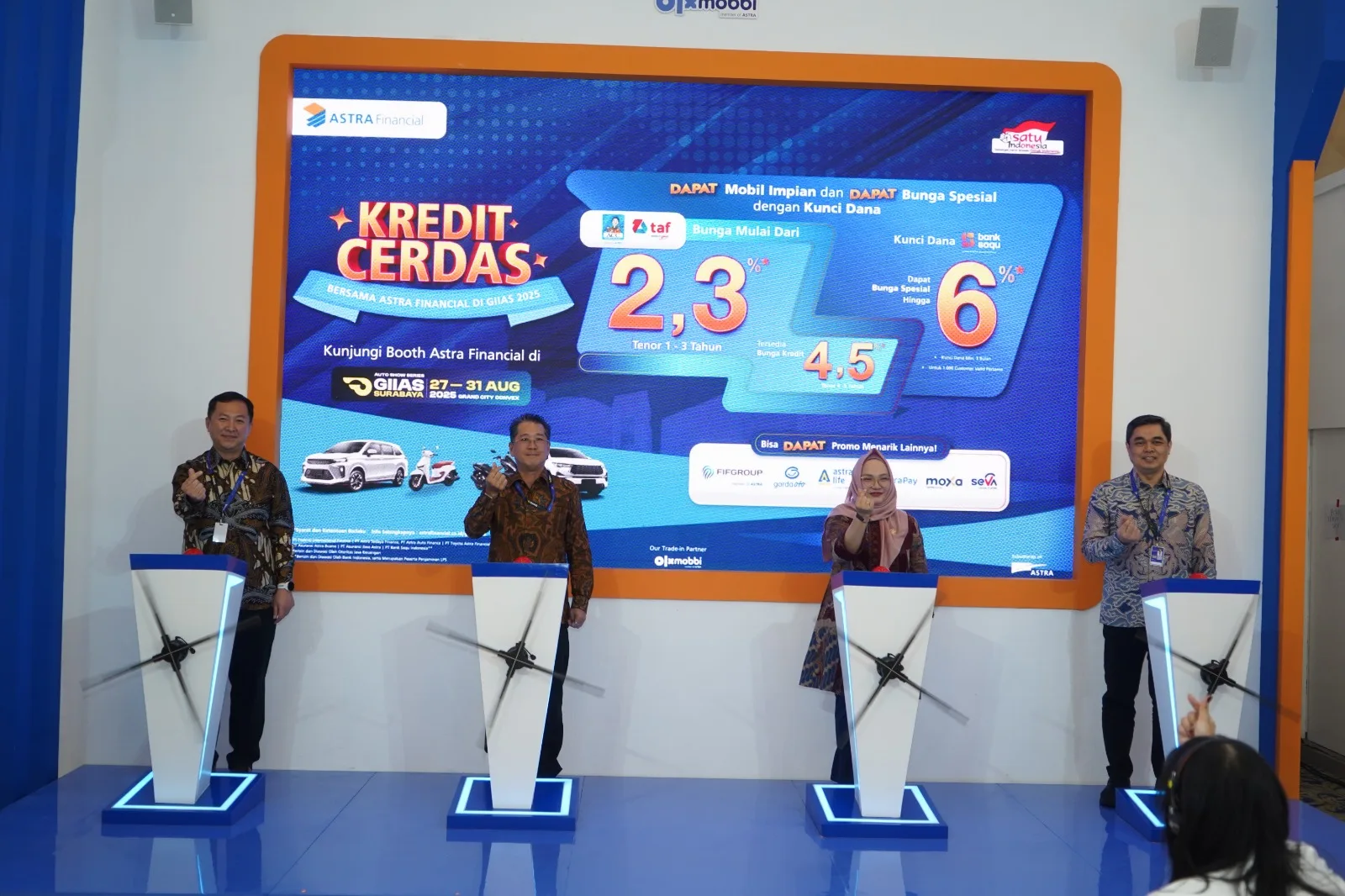 Fantastis! Astra Financial Hadirkan Program “Kredit Cerdas” di GIIAS Surabaya 2025, Targetkan Transaksi Lebih Dari Rp 400 Miliar