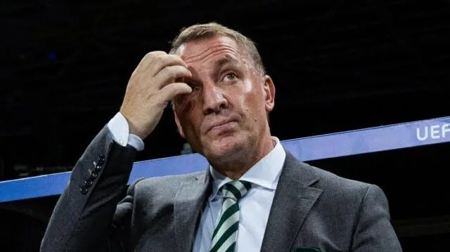 Tactician Celtic Brendan Rodgers saat gagal membawa klubnya lolos ke fase League Liga Champions. (Foto: dokumentasi pribadi)