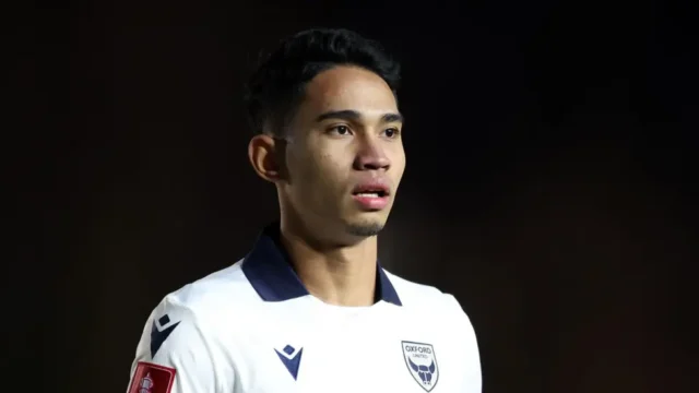 Marsel Ferdinan saat membela Oxford United. (Foto: BBC Sport)