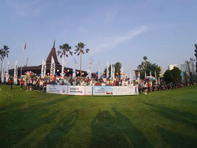 Pegolf dari Alumni Brawijaya Golf (ABG) saat berfoto sebelum turnamen 16th ABG Charity Golf Tournament 2025 Piala Rektor Universitas Brawijaya. (Foto: ABG)