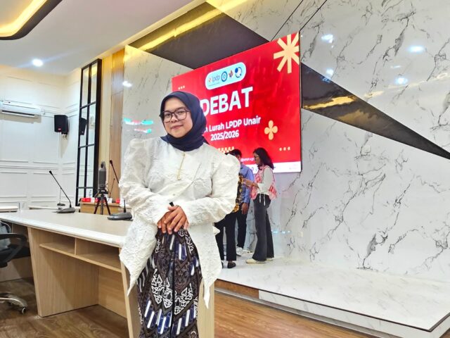 Calon No 2 Lurah Awardee LPDP Unair Nisa Afifah. (Foto: Dok FE Unair)