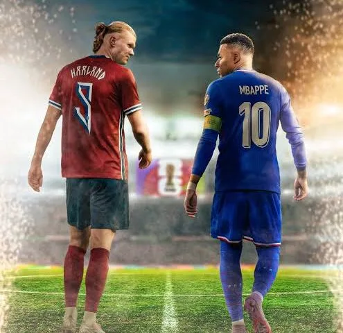 Erling Haaland yang membela Norwegia akan berjumpa Kylian Mbappe bersama Prancis, di fase grup Piala Dunia 2026. (Foto: Instagram)