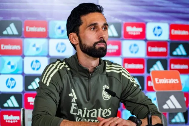 Alvaro Arbeloa saat ditunjuk menggantikan Xabi Alonso sebagai pelatih Real Madrid. (Foto: YMP)
