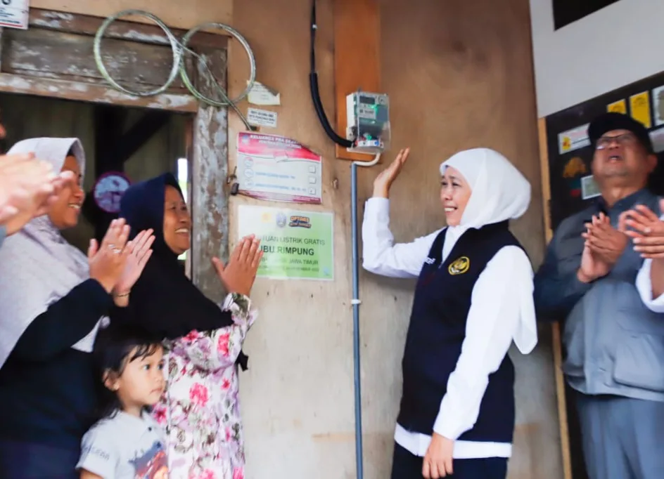 Gratis! Pasang Listrik untuk 3.400 Rumah Tangga Miskin di Jatim