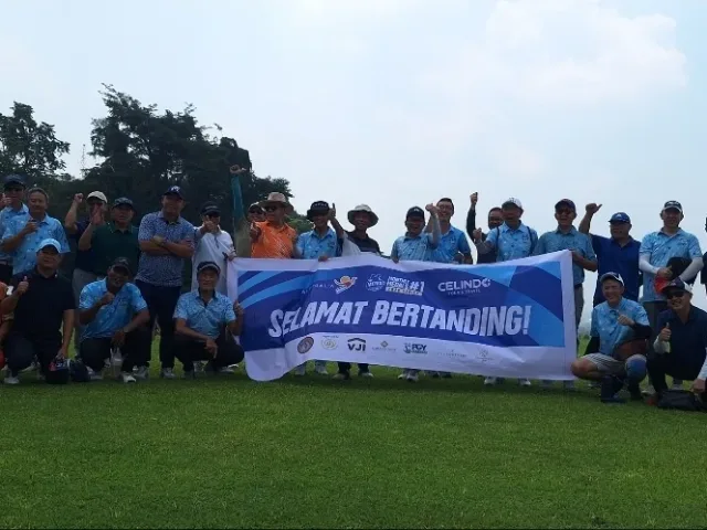 Puluhan pegolf peserta series pembuka Metro Golf League (MGL) 2026 di Finna Golf & Country Club, Pasuruan, Sabtu (18/4). (Foto: Istimewa)